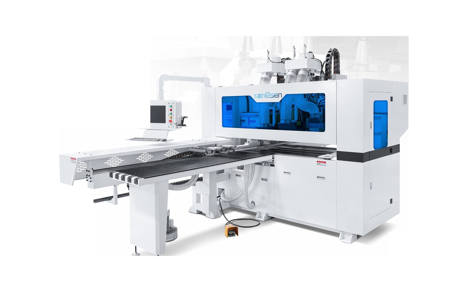 CNC6228B-T8 Шестисторонний сверлильно-присадочный станок SENBSEN CNC6228B-T8 — изображение 1